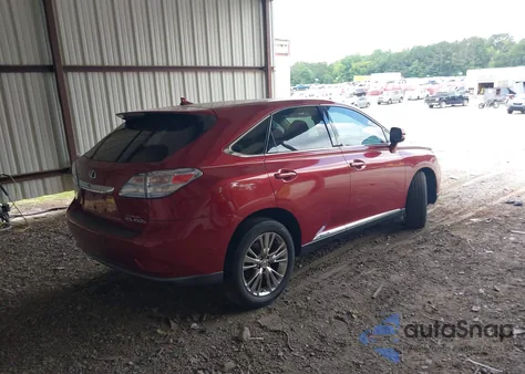2011 Lexus Rx 450H из США, поврежденный, VIN JTJZB1BA0B2405776
